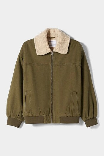 Veste Denim Bershka