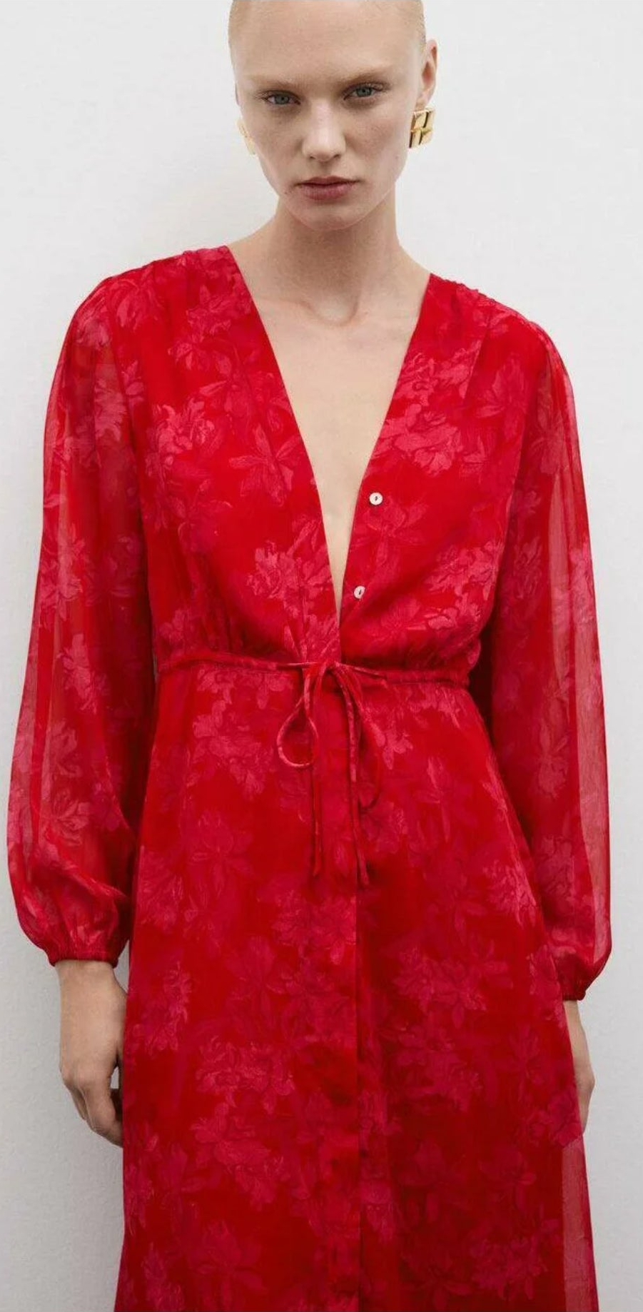 robe MNG en imprimé fleuri