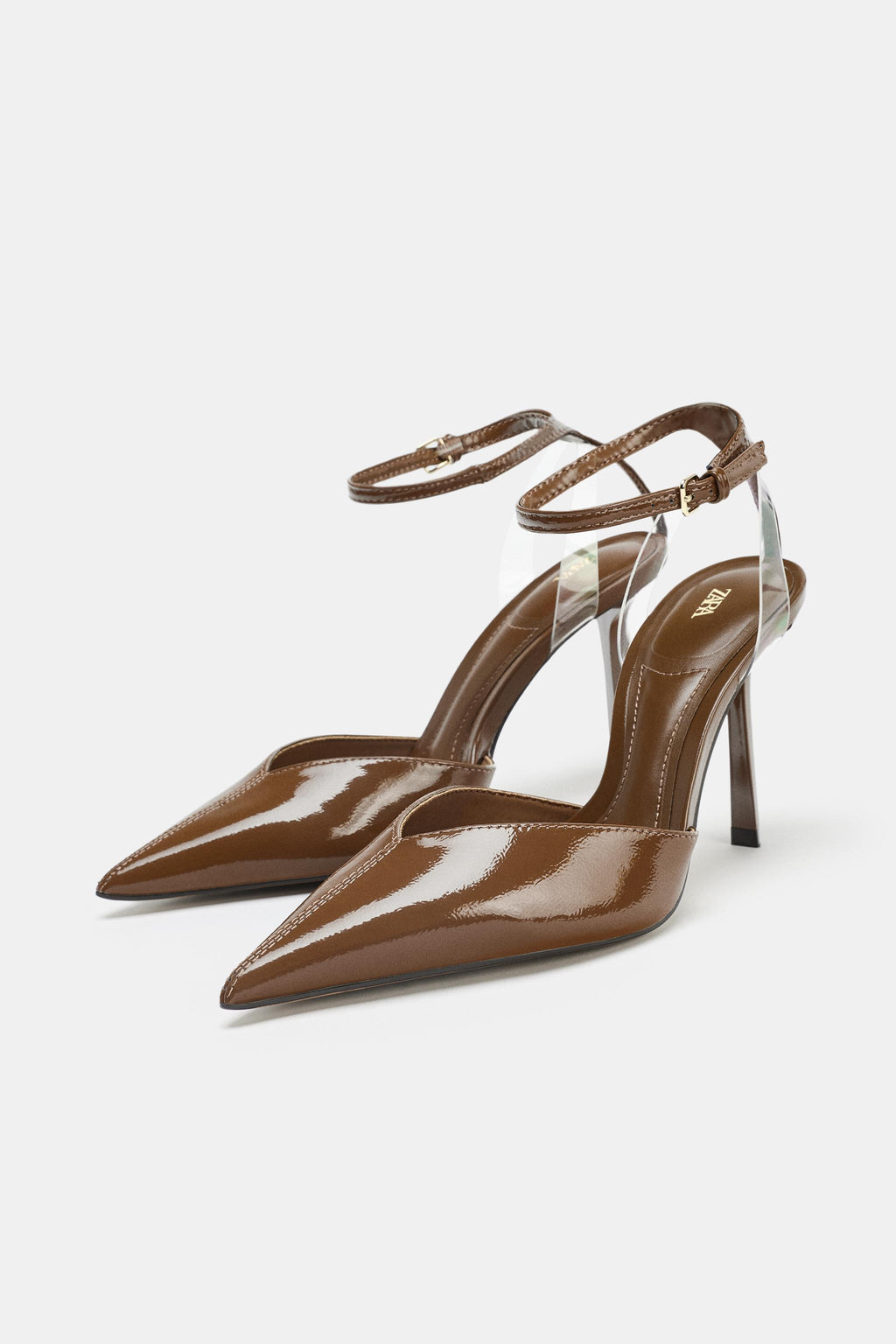 Escarpin marron - zara