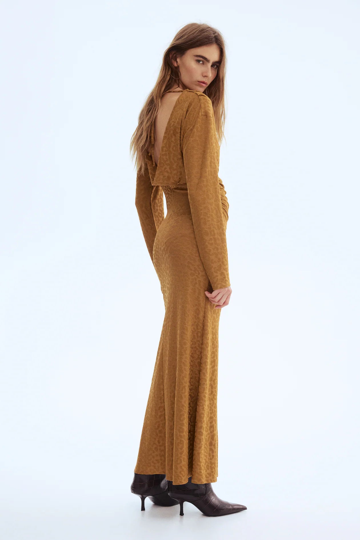 Robe drapé H&M
