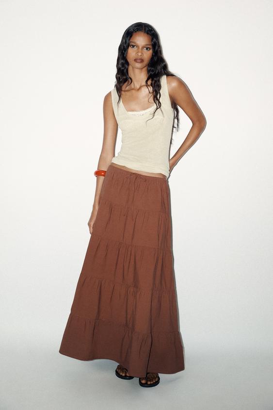 Jupe longue Zara