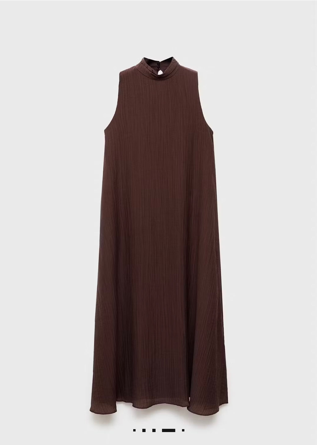 Robe MANGO lyocell à emmanchures américaines