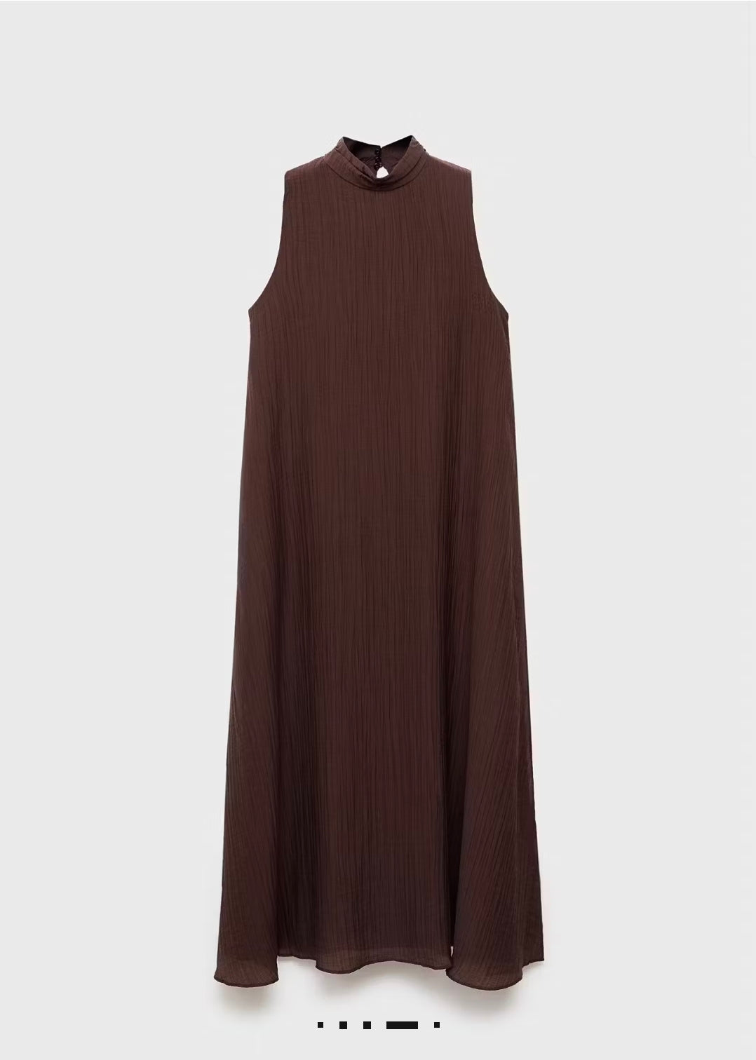Robe MANGO lyocell à emmanchures américaines