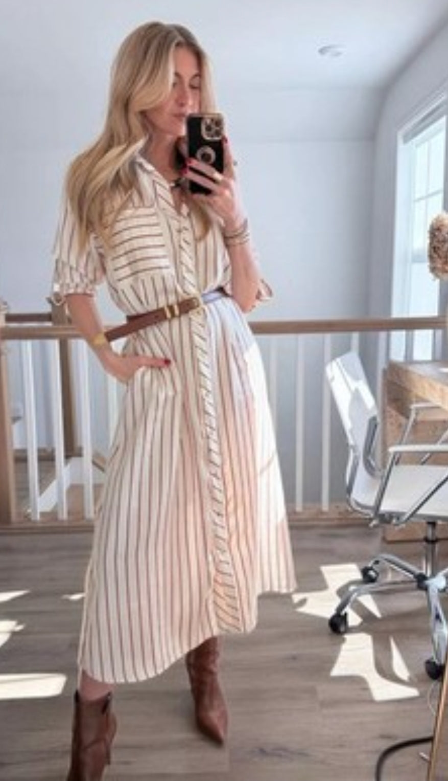 Robe Zara manches longues