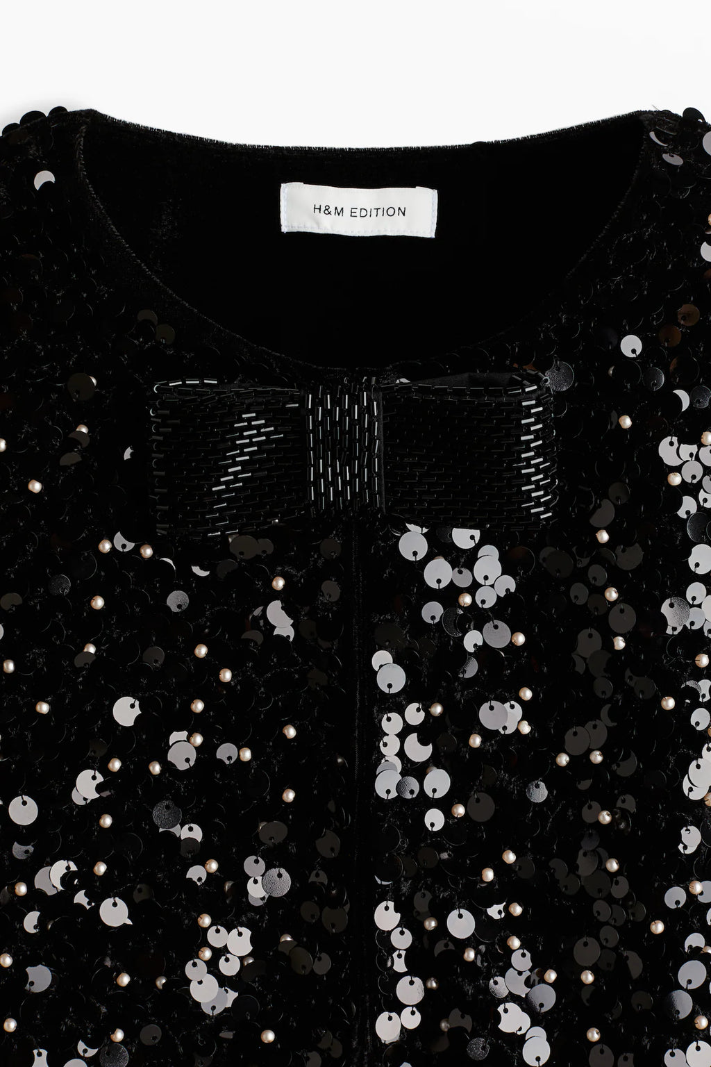 VESTE velour À SEQUINS- H&M
