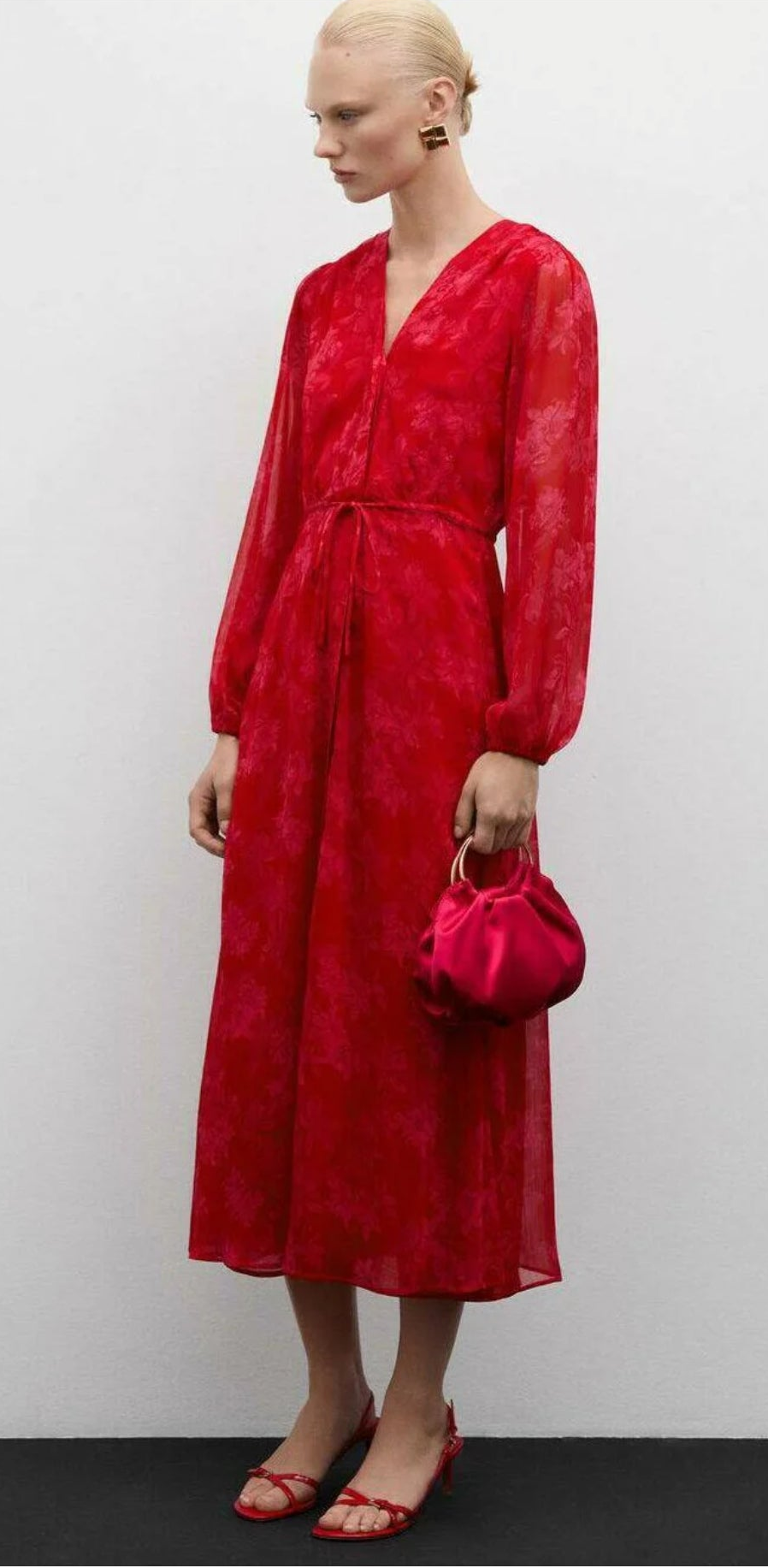 robe MNG en imprimé fleuri