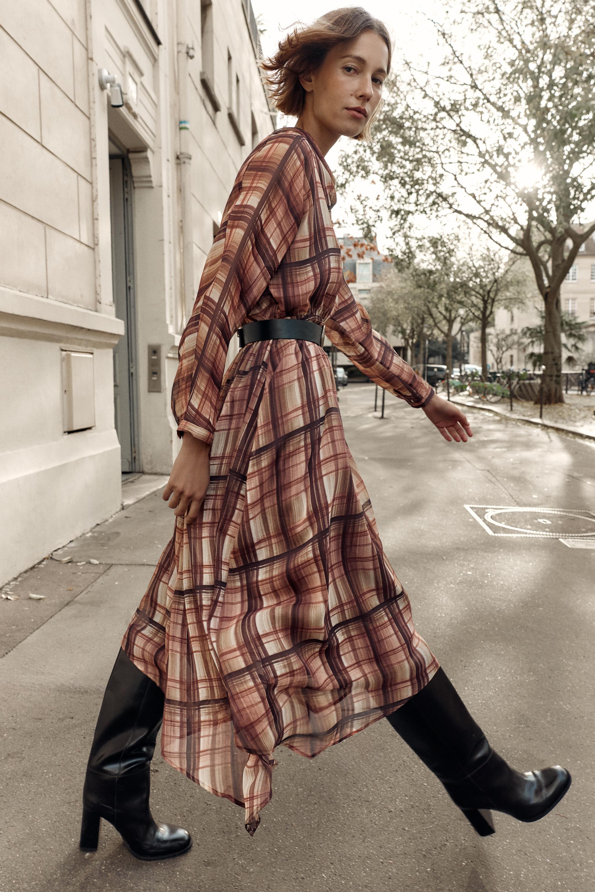 Robe Zara avec ceinture