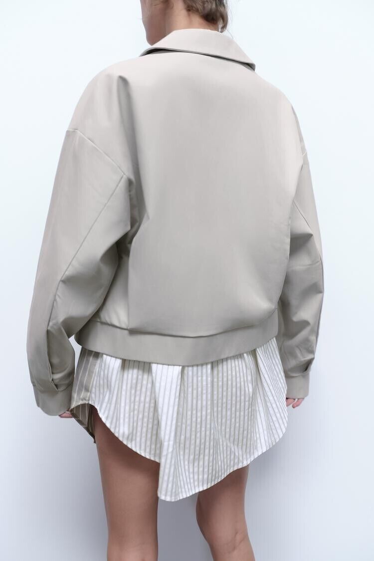 ZARA - Blouson - gris

clair