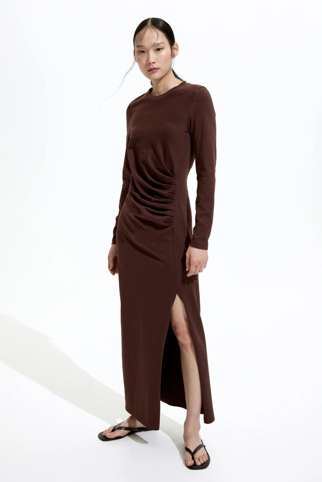 ROBE À EFFET DRAPÉ -H&M