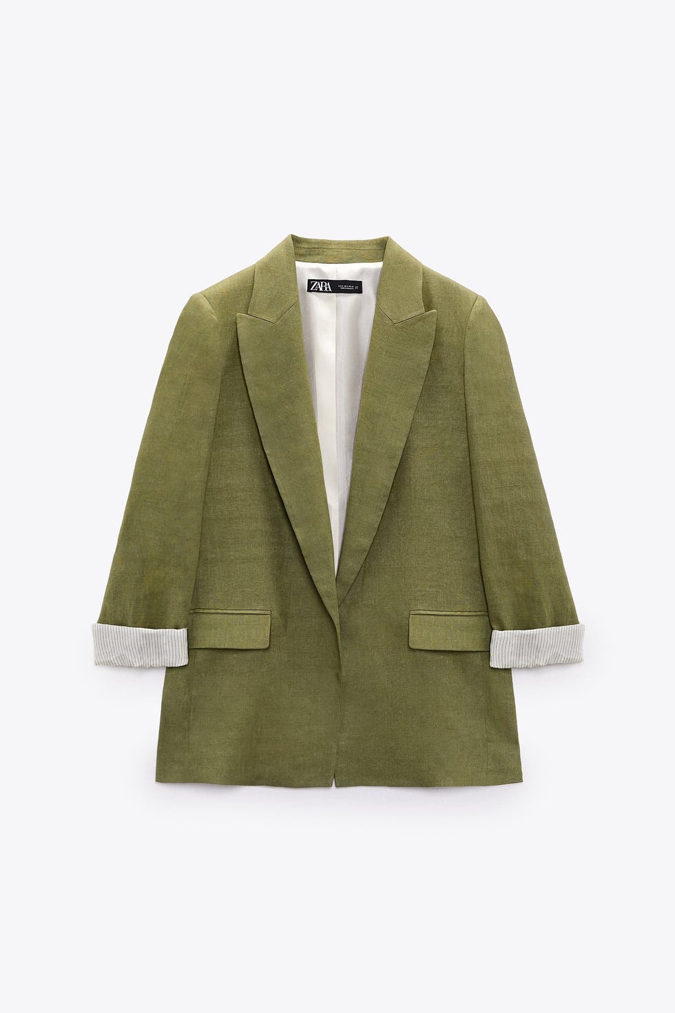 ZARA - Blazer - imprimé

- kaki foncé
