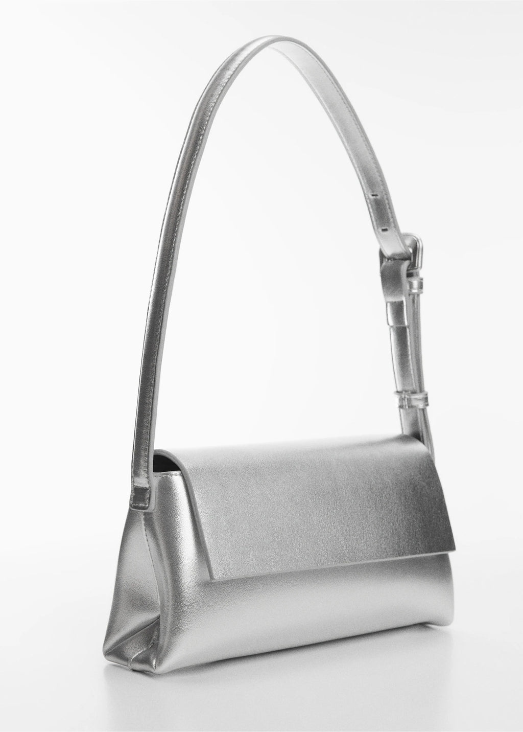 Sac argenté Mango