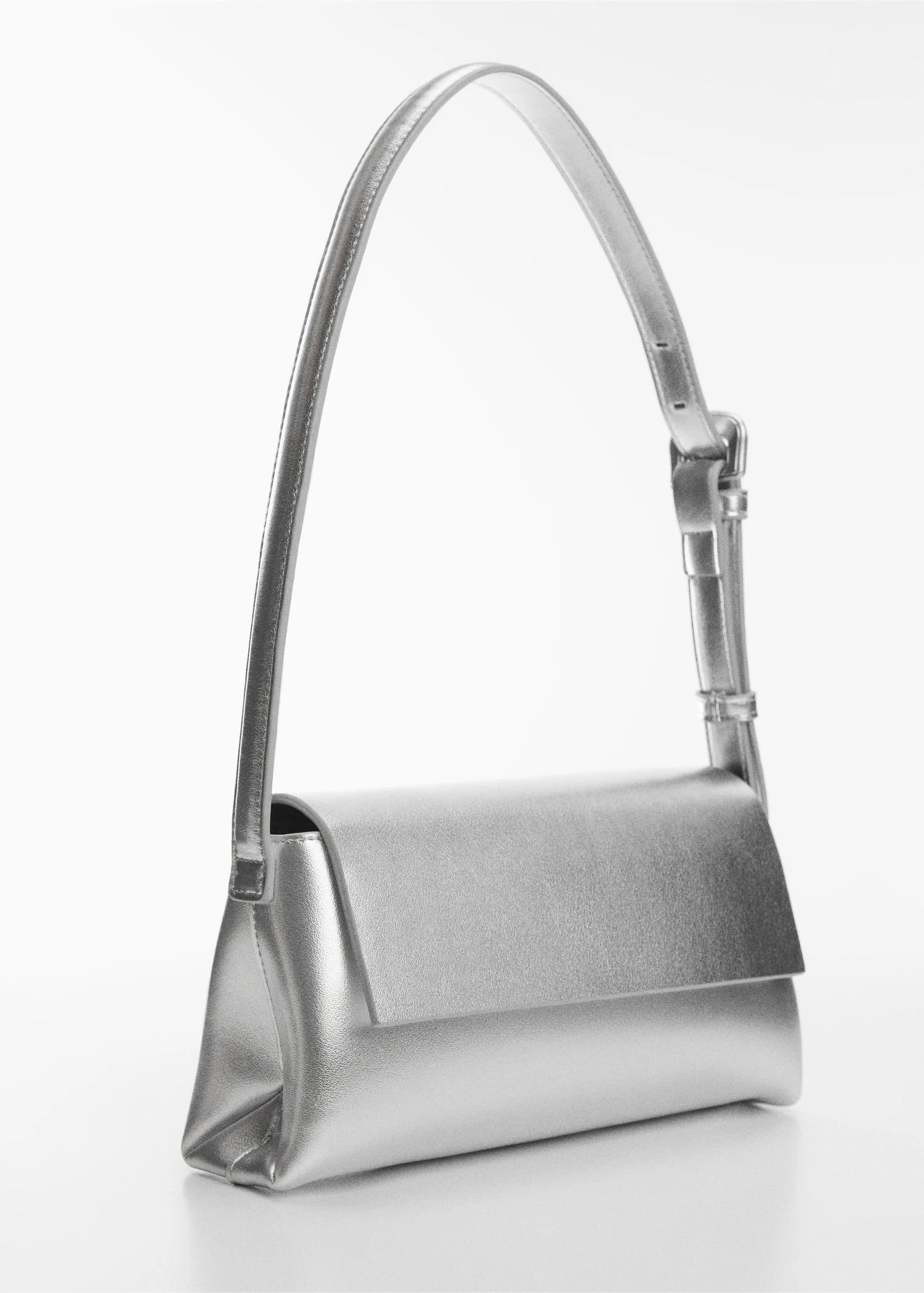 Sac argenté Mango