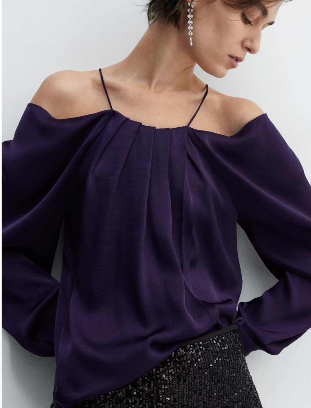 Blouse Satiné - MANGO
