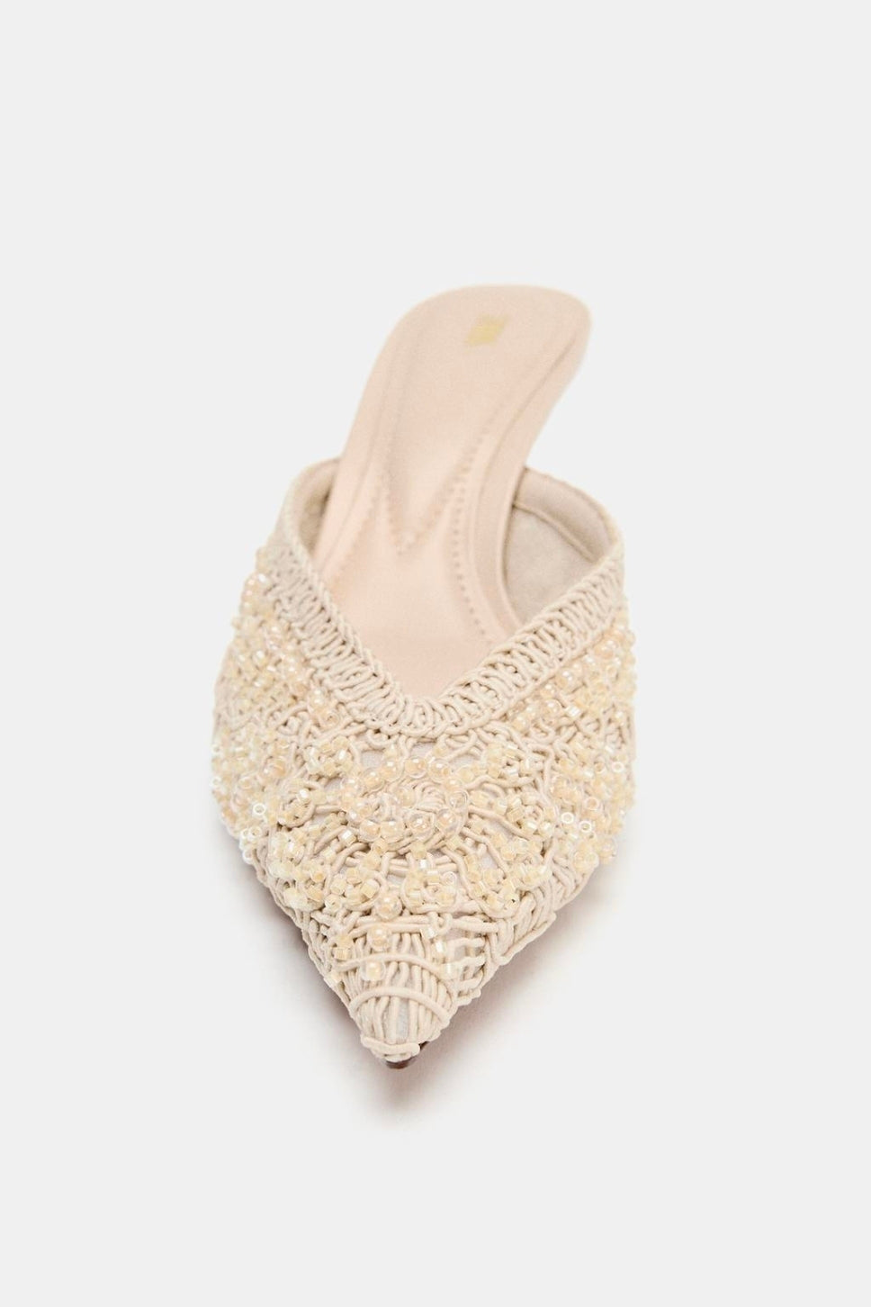 MULE HEEL SHOES WITH APPLIQUÉS - Zara