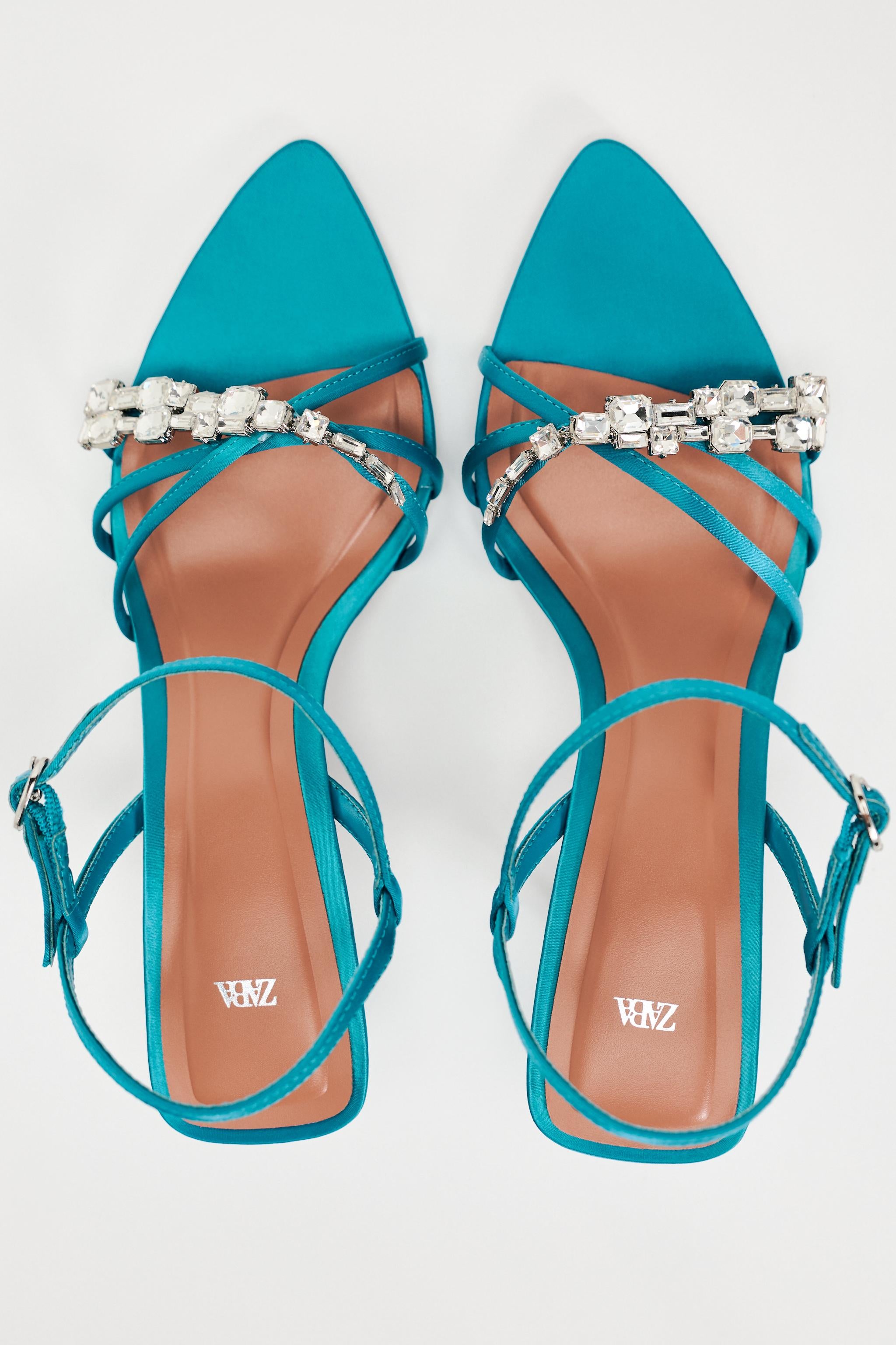 Sandale bleu zara