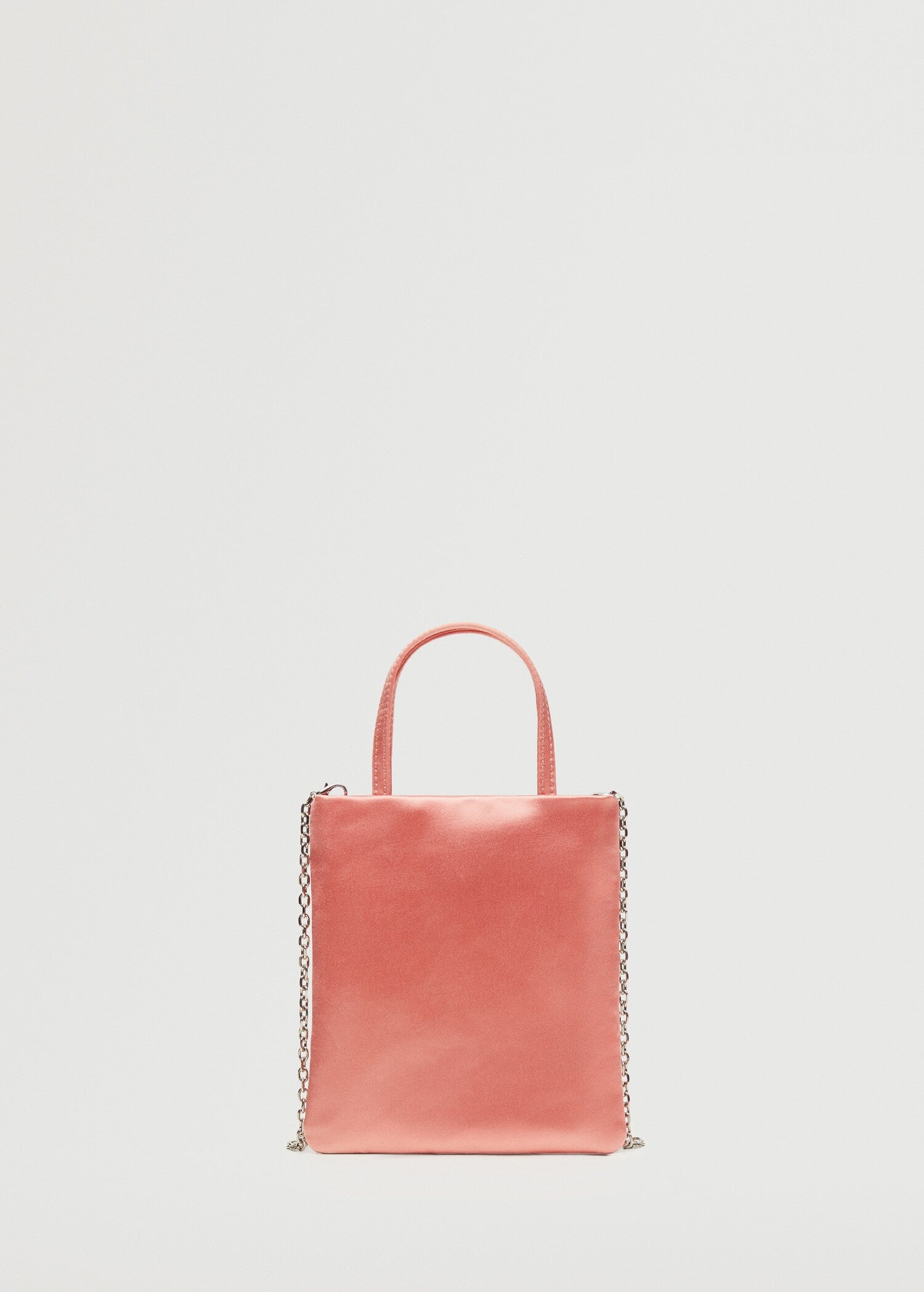 Mini sac rose satiné -Mango