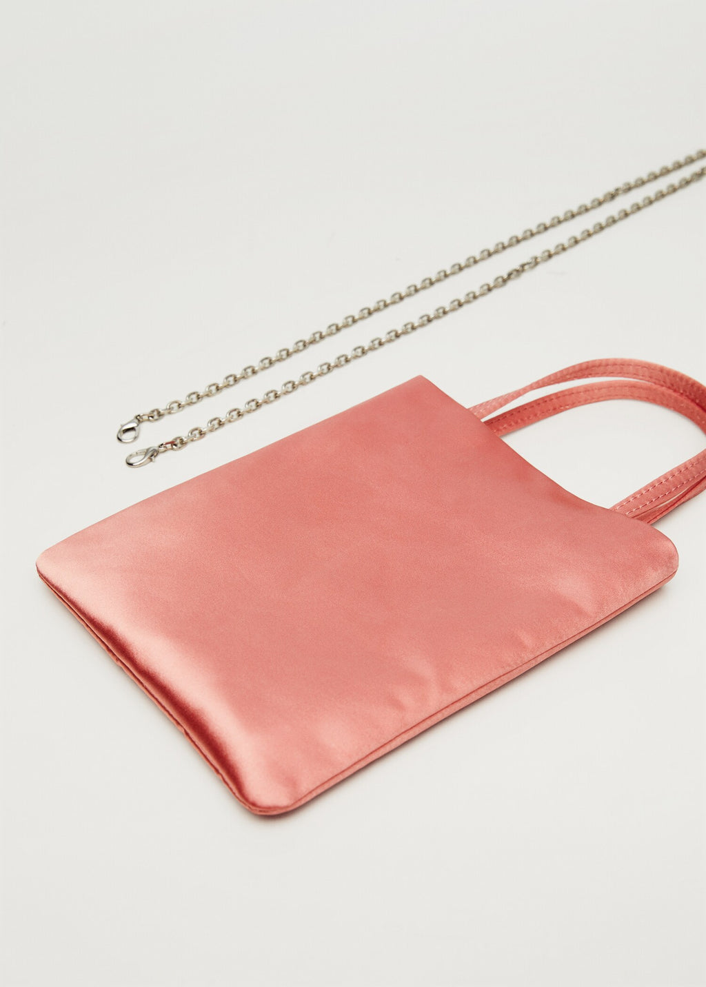 Mini sac rose satiné -Mango
