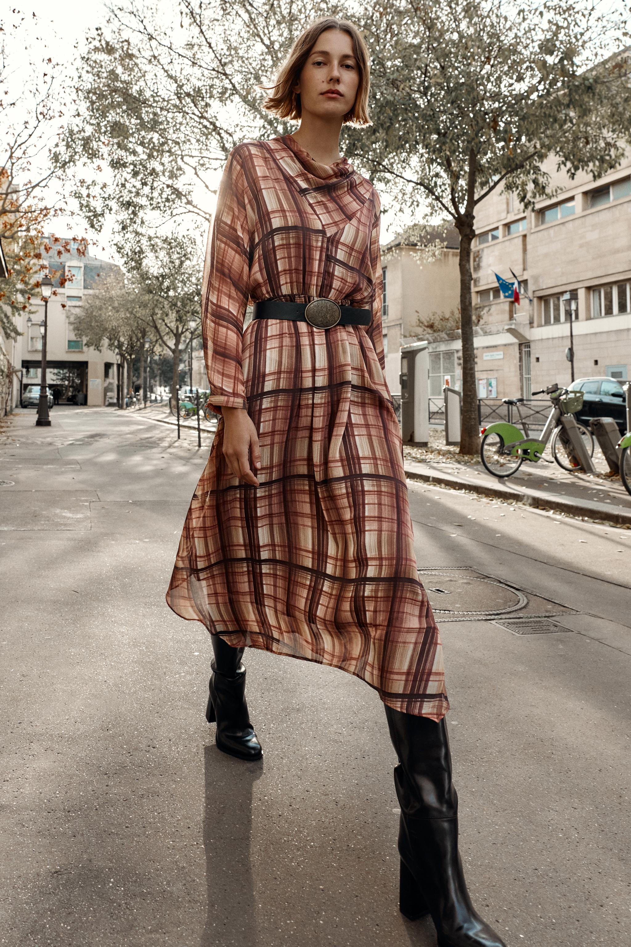 Robe Zara avec ceinture