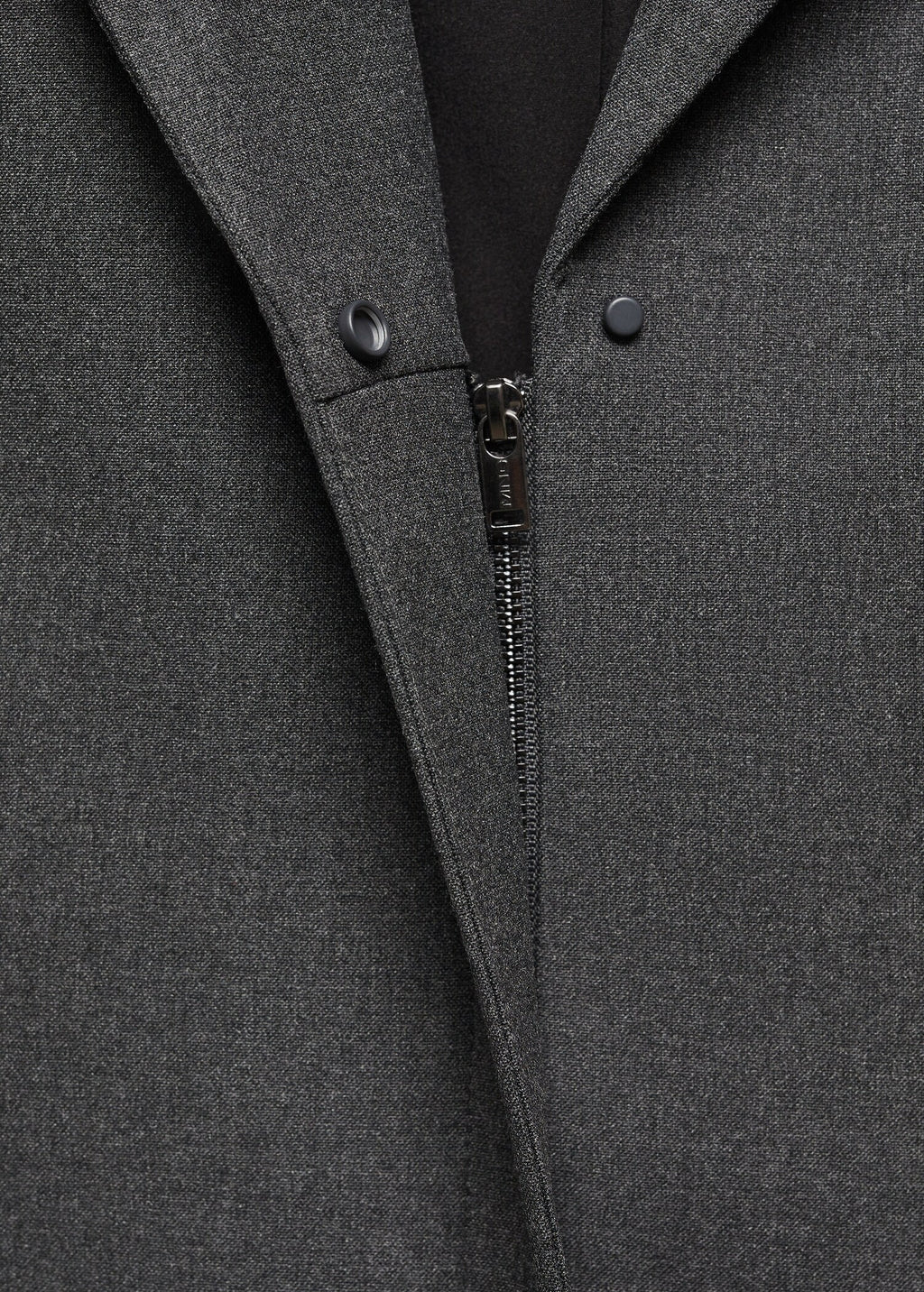 Veste cintrée zippée-Mango