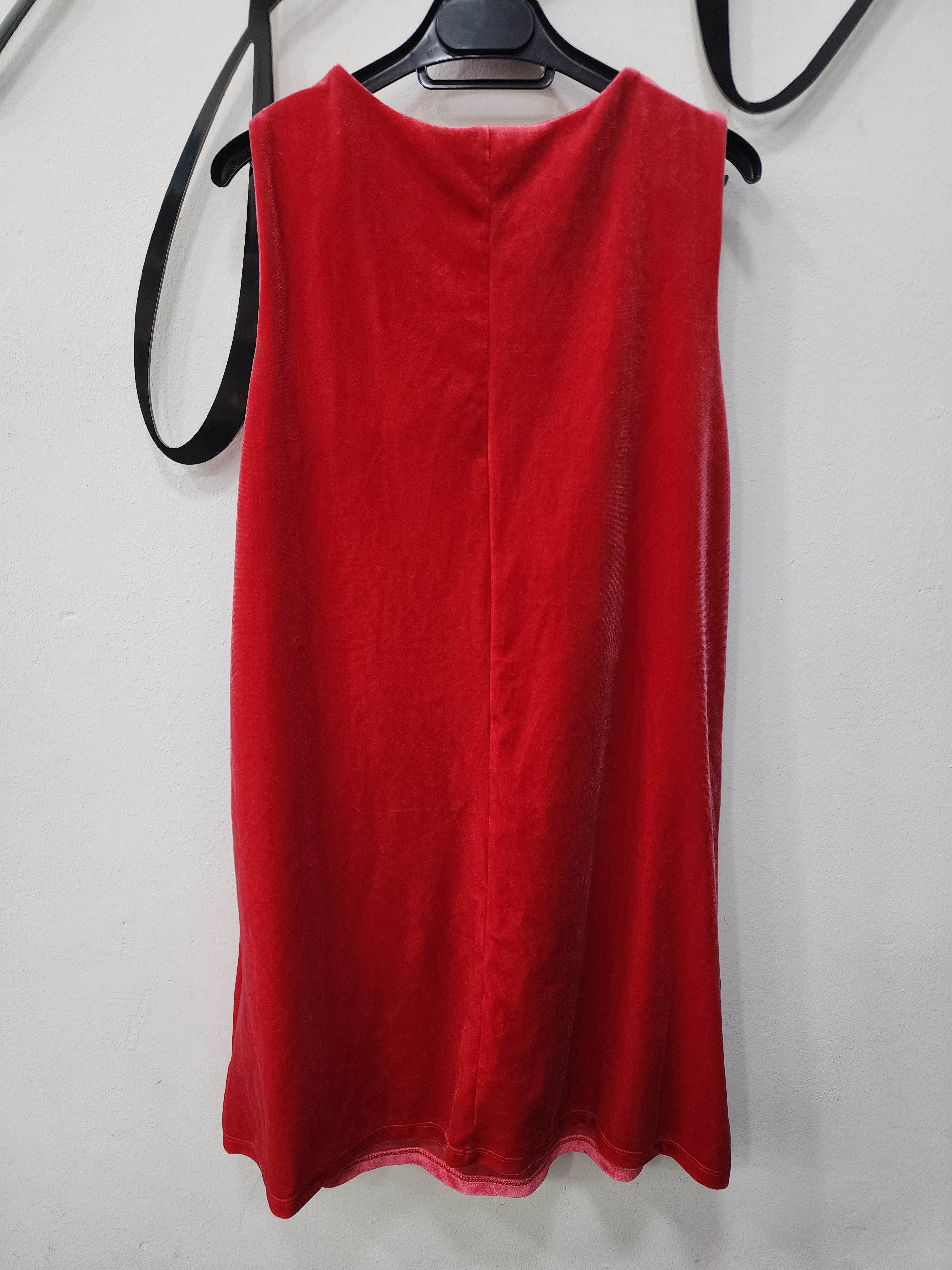 robe rouge en velours