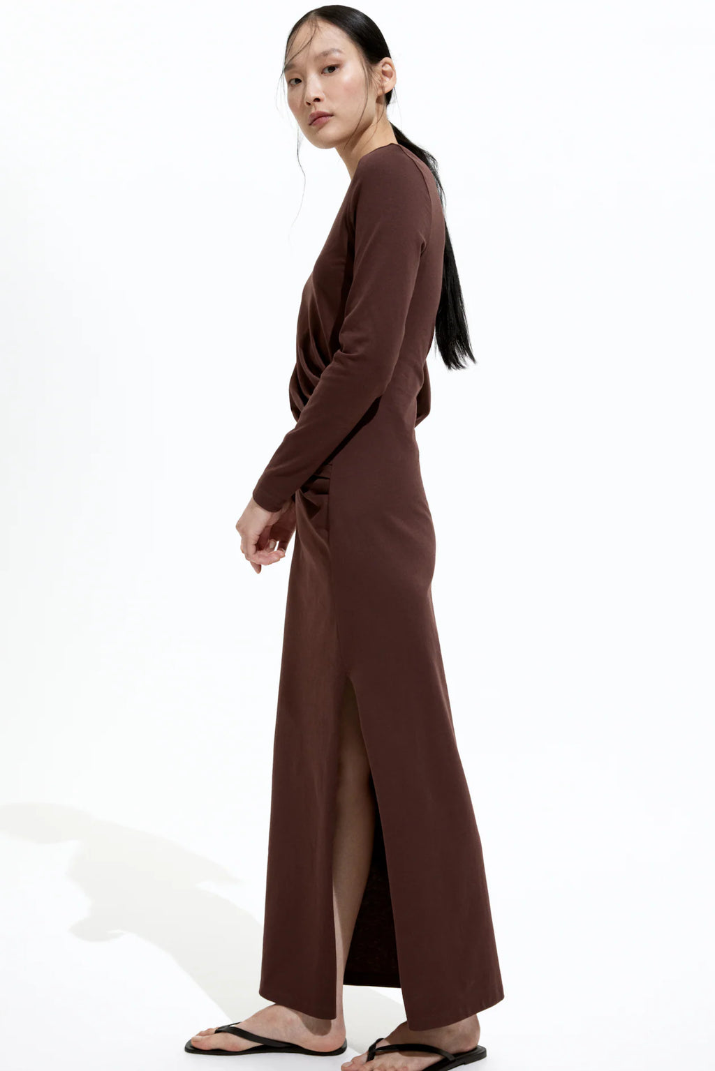 ROBE À EFFET DRAPÉ -H&M