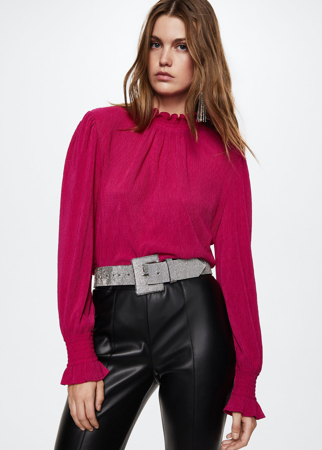 Blouse Mango manche longue