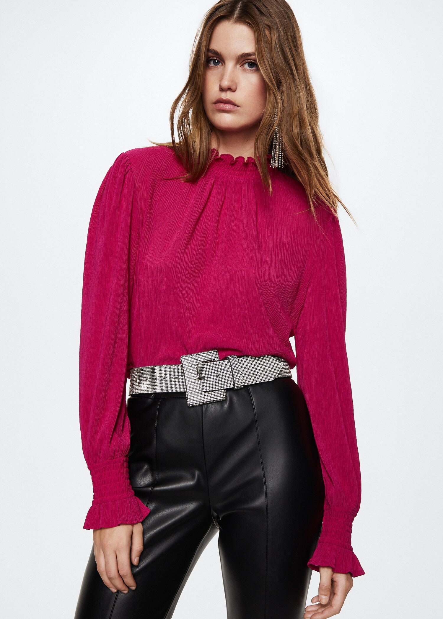 Blouse Mango manche longue