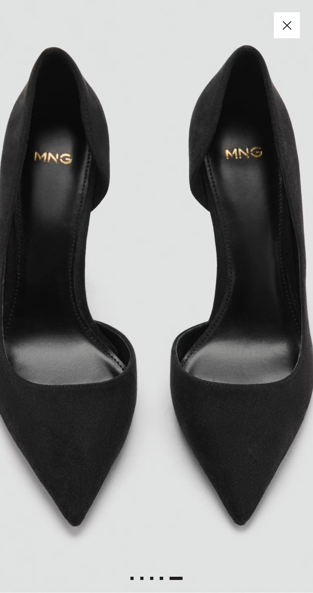 Chaussures talon MNG asymétriques