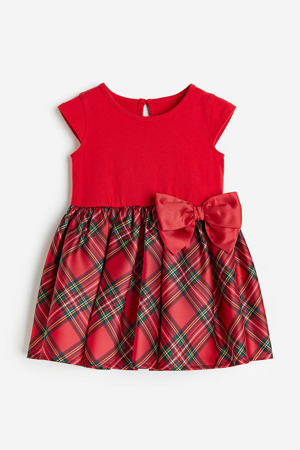 Bow H&M -detail printed dress
