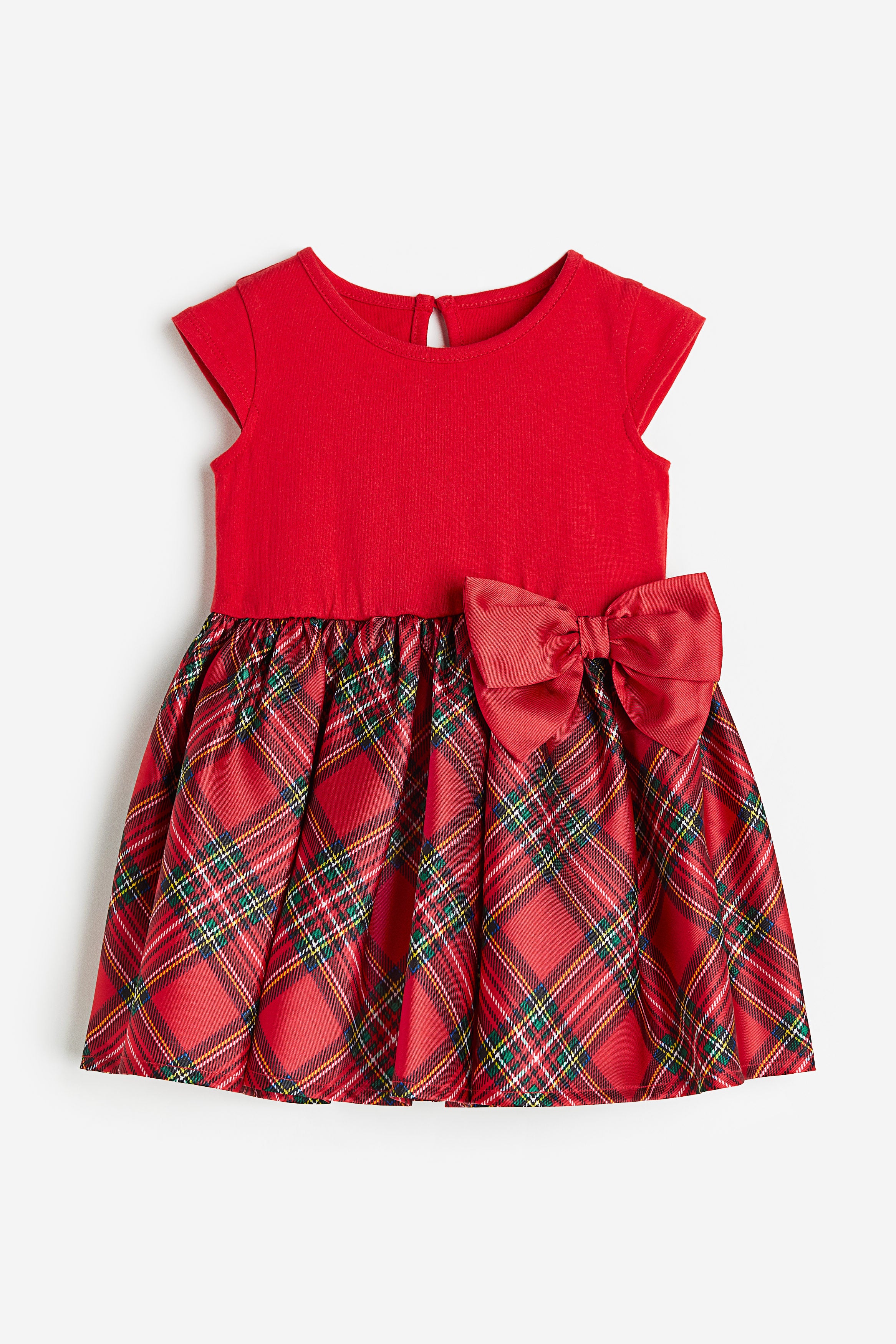 Bow H&M -detail printed dress
