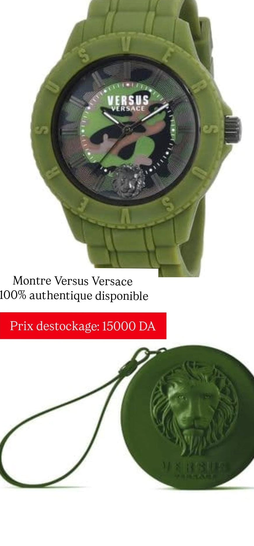 Montre versus versace