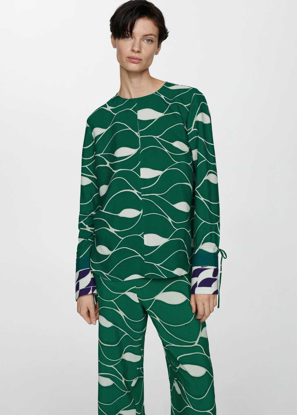 Blouse imprimé -Mango