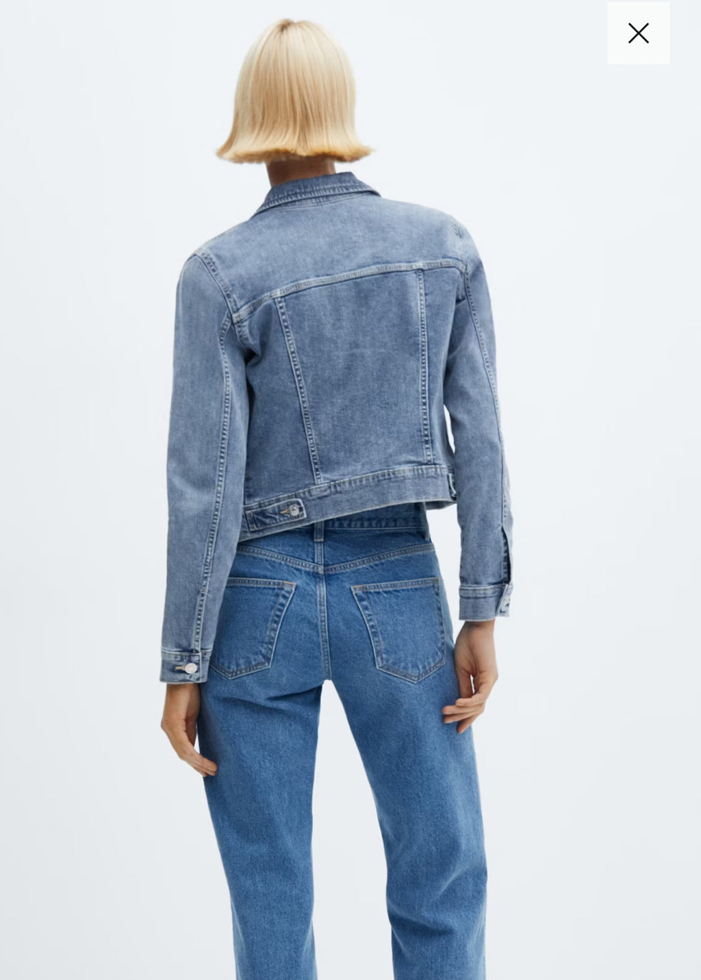 Veste Jean Courte MANGO