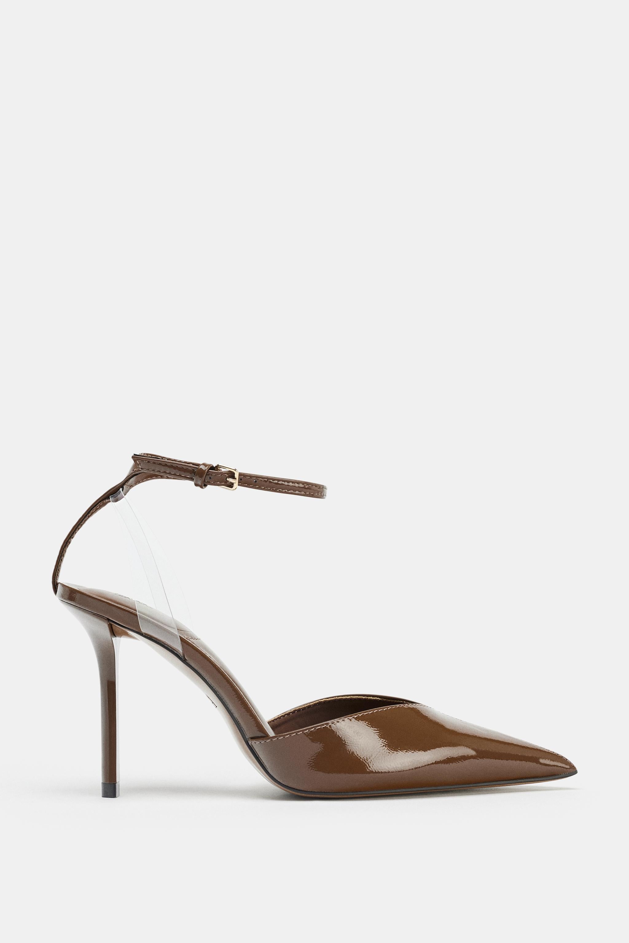 Escarpin marron - zara