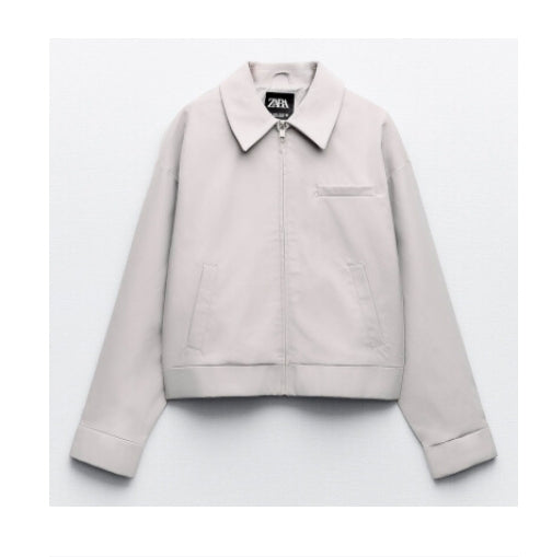 ZARA - Blouson - gris

clair