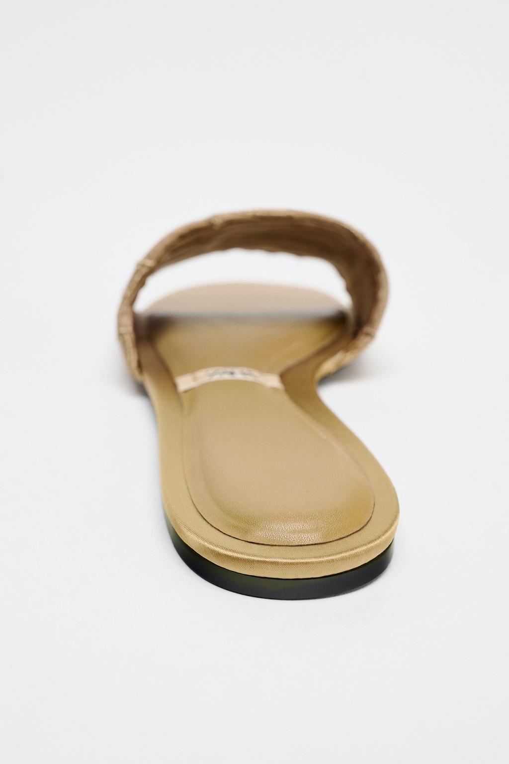 Mule zara satiné