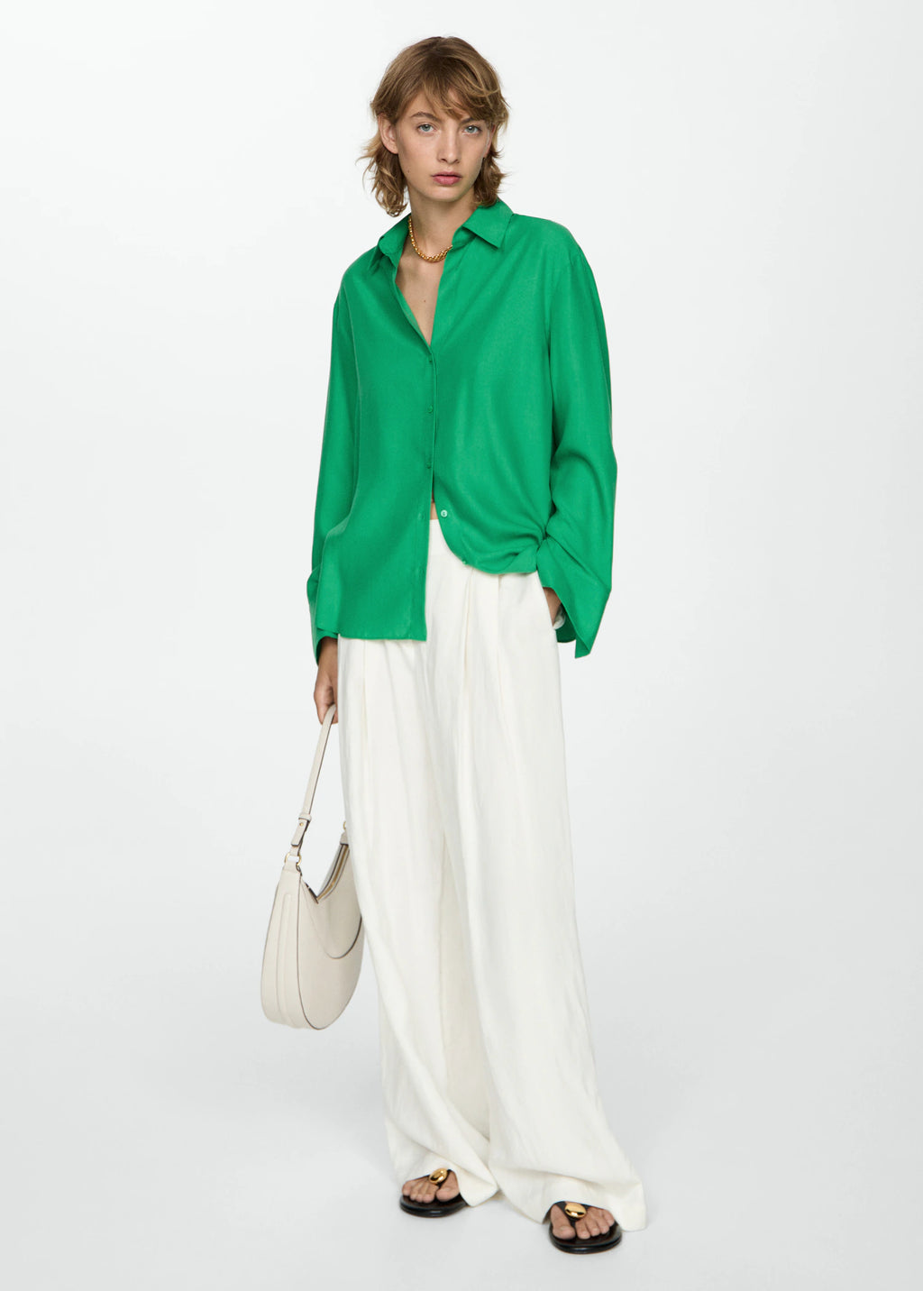 Chemise fluide Lyocell-Mango
