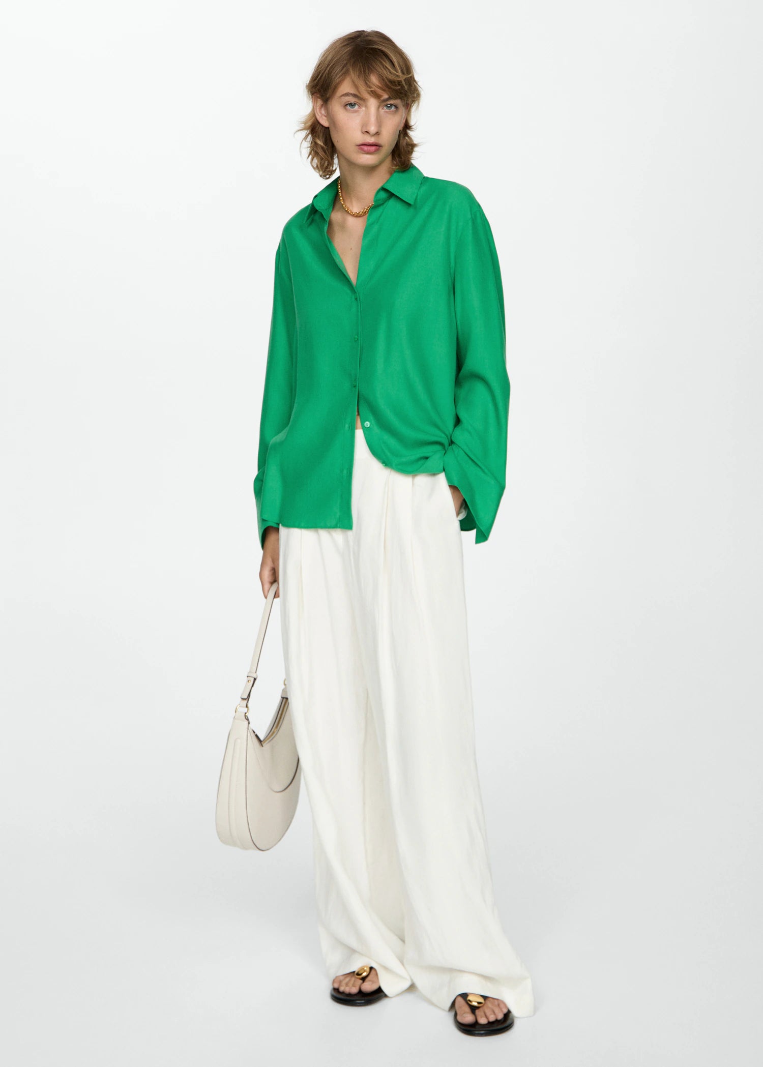 Chemise fluide Lyocell-Mango