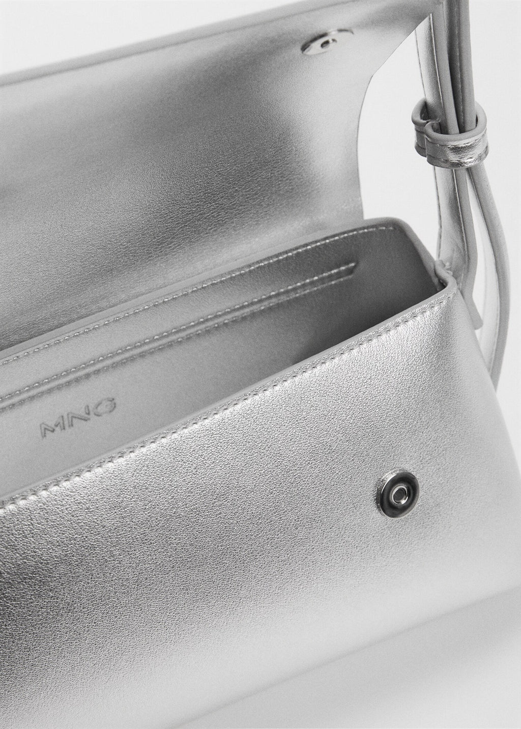 Sac argenté Mango
