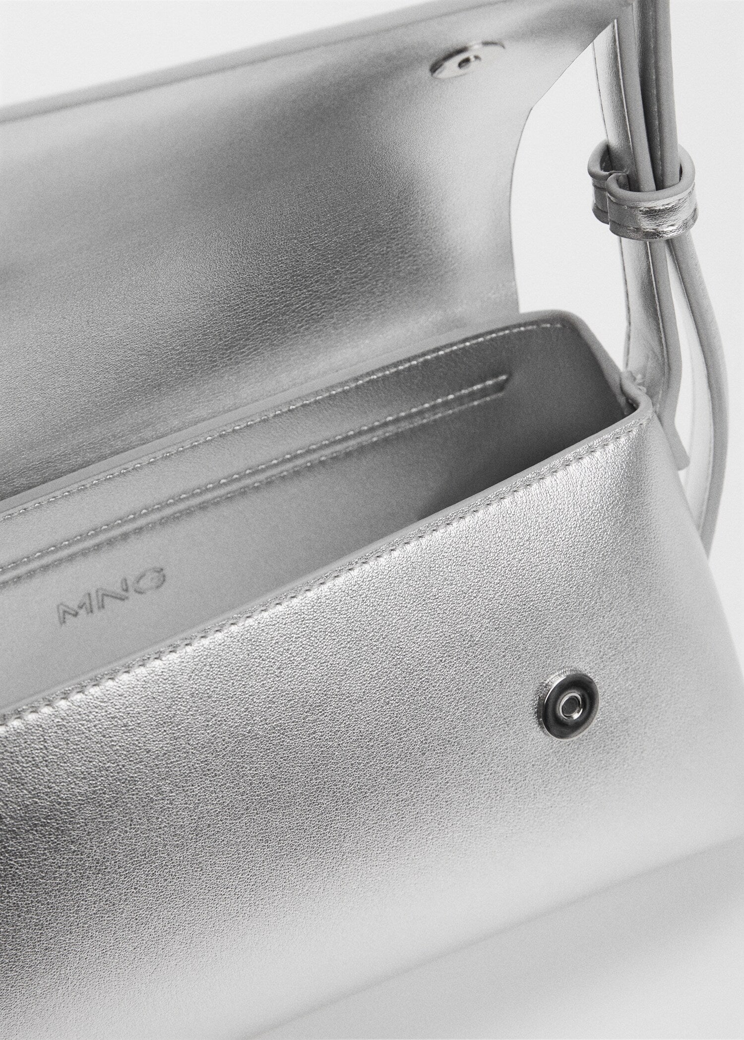 Sac argenté Mango