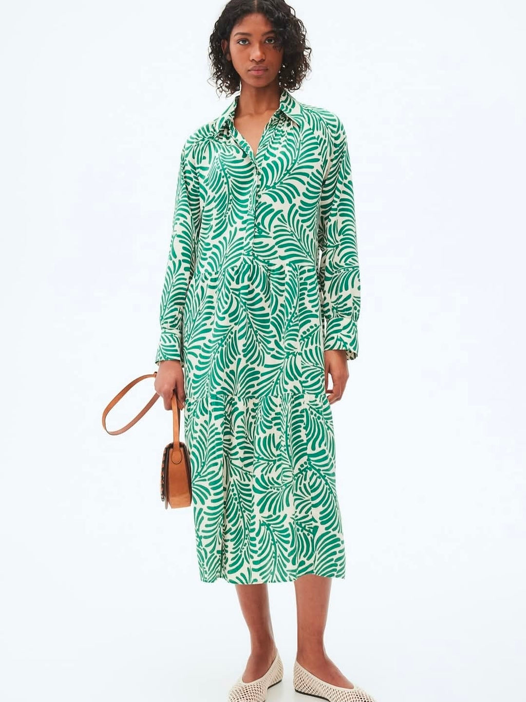 Robe chemise viscose - H&M