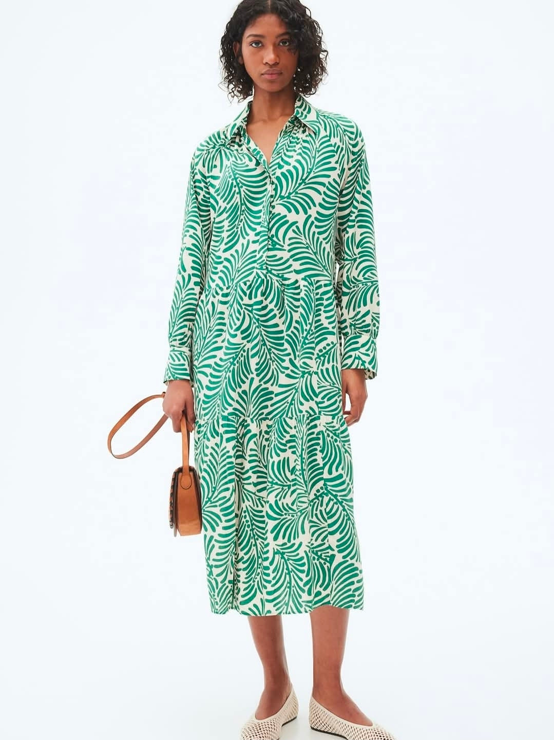 Robe chemise viscose - H&M