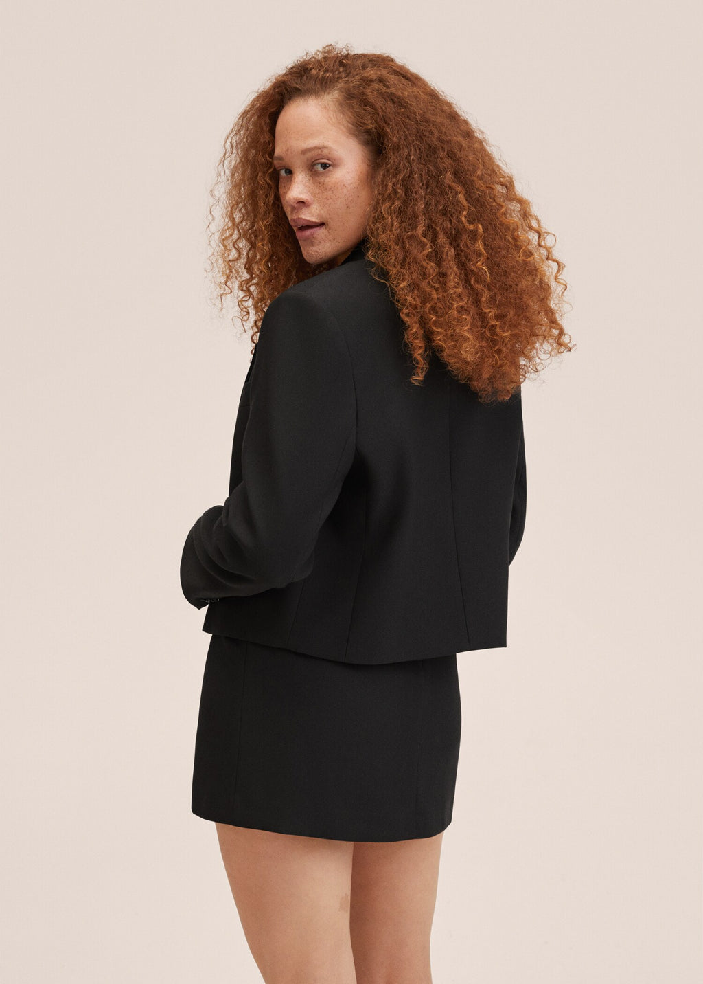 veste blazer courte Mango