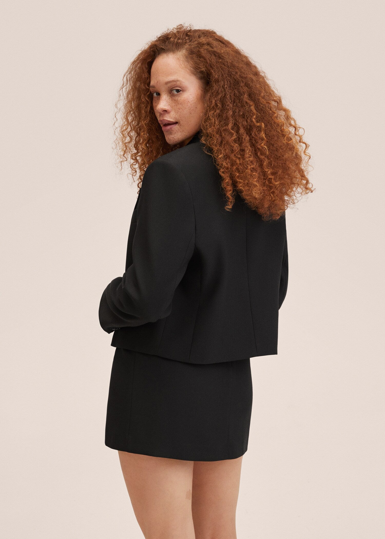 veste blazer courte Mango