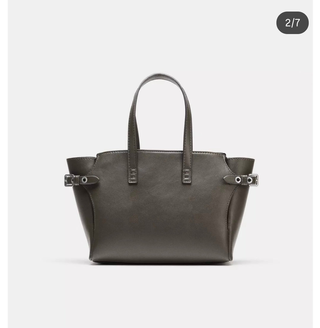 Sac gris -zara