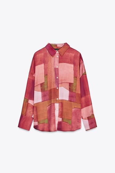 Chemise Satiné -Zara