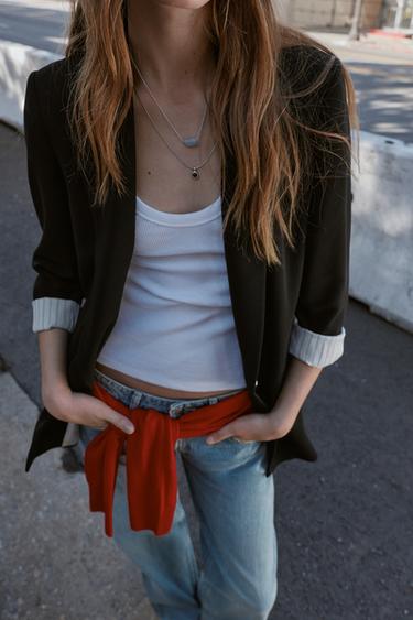 Blazer Zara noir