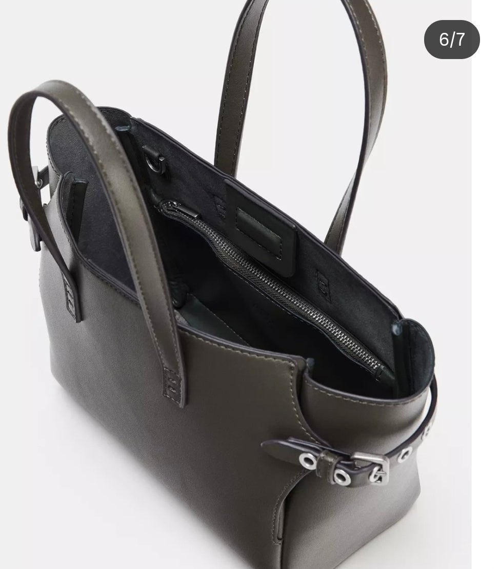 Sac gris -zara