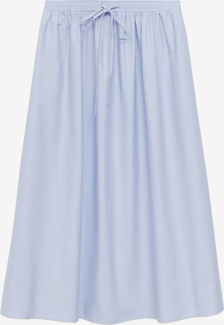 Jupe 'Evia' MANGO en Bleu Ciel