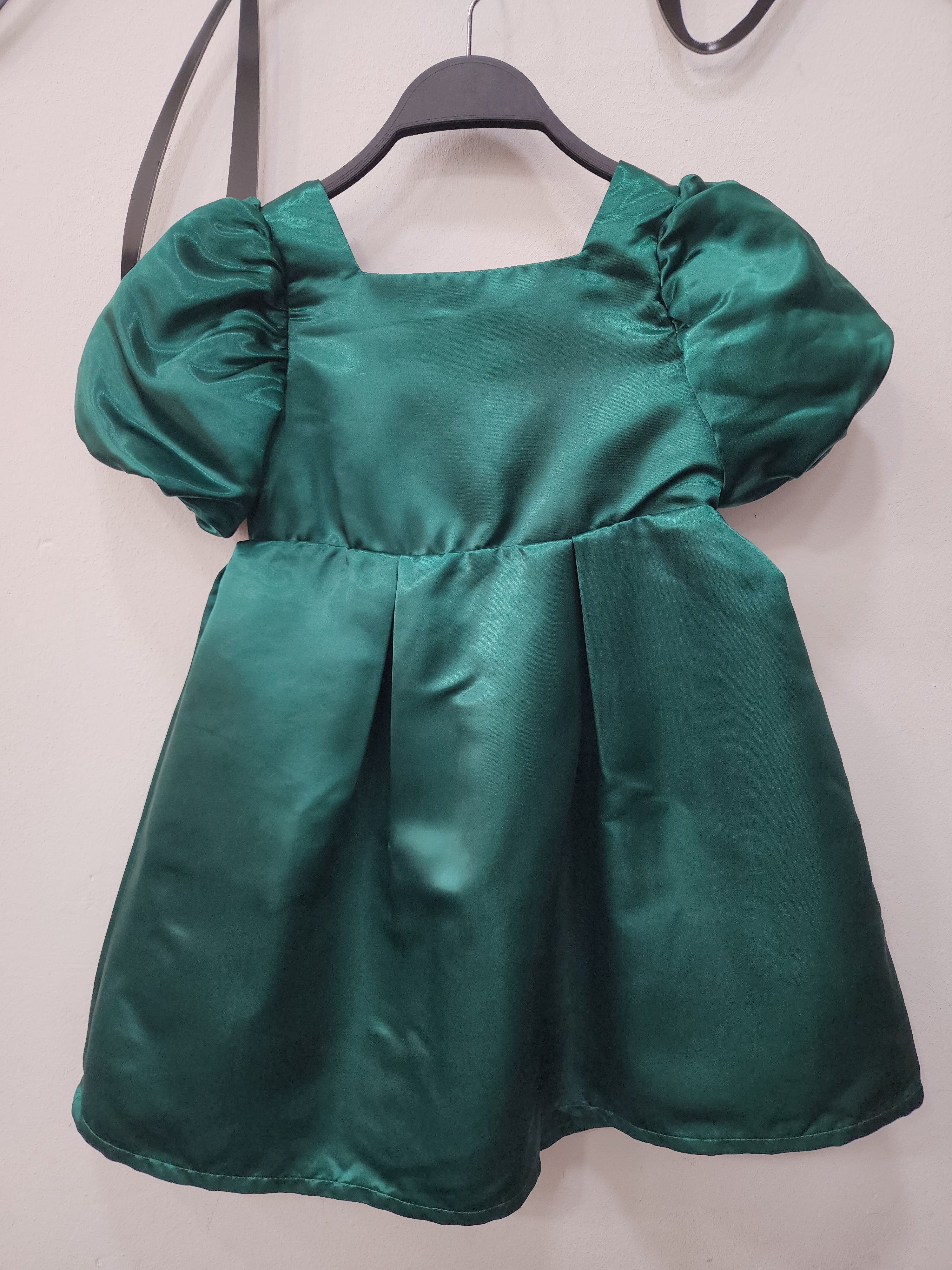 ROBE H&M EN SATIN AVEC MANCHES BALLON